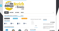 Desktop Screenshot of breizh-tennis.com