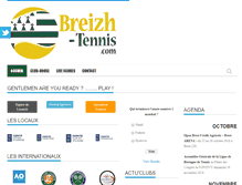 Tablet Screenshot of breizh-tennis.com